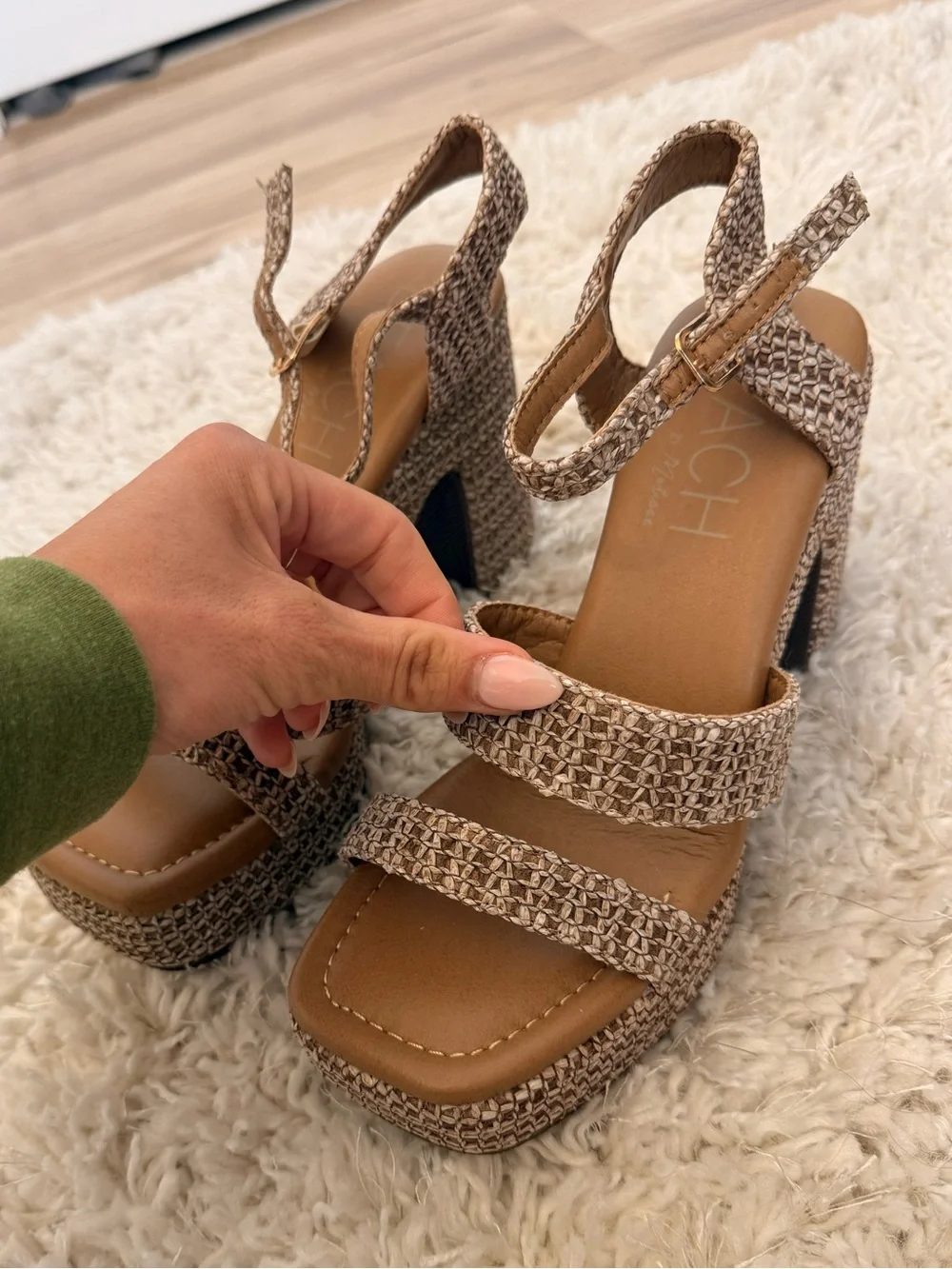 Coconuts by Matisse Alessia Ankle Strap Platform Sandal